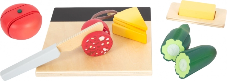 Planche avec ardoise pour craie