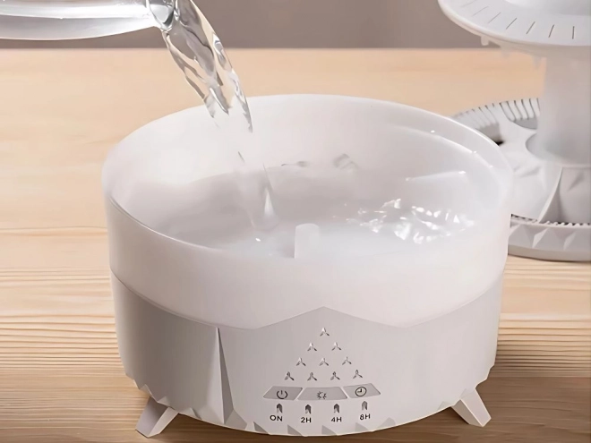 Humidificateur d'air et diffuseur aromatique en forme d'OVNI