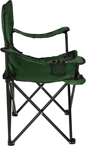 Chaise de randonnée pliable verte Luaro