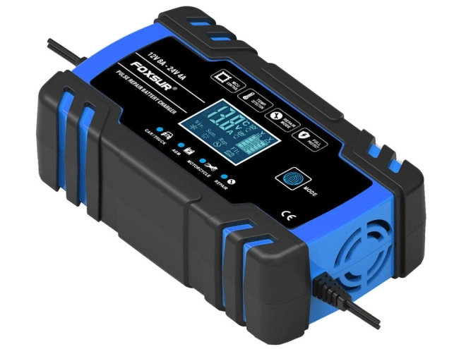Chargeur automatique de voiture avec fonction de réparation 12V 24V