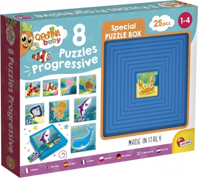Puzzle progressifs pour enfants CAROTINA Baby – 8