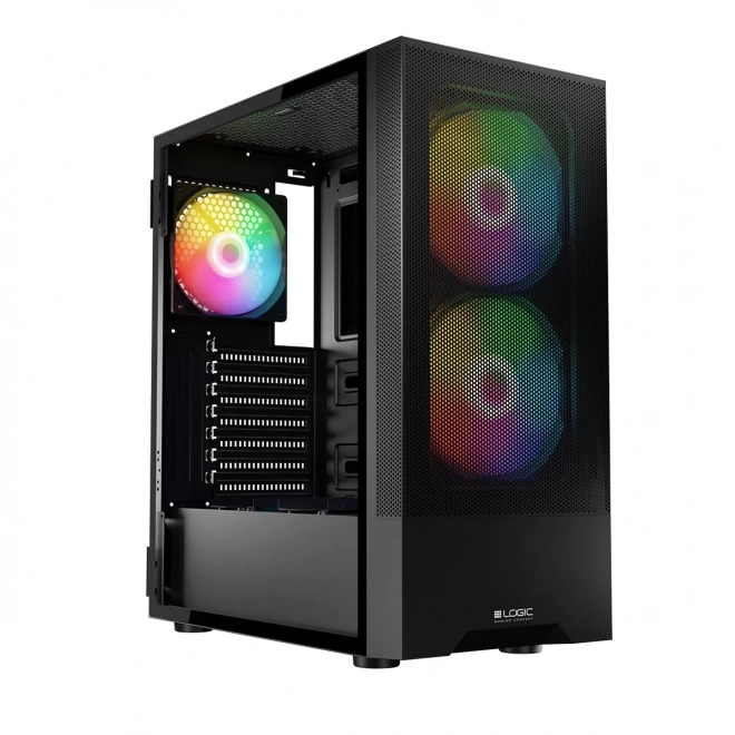 Boîtier Arya ARGB USB 3.0 Midi Tour Noir