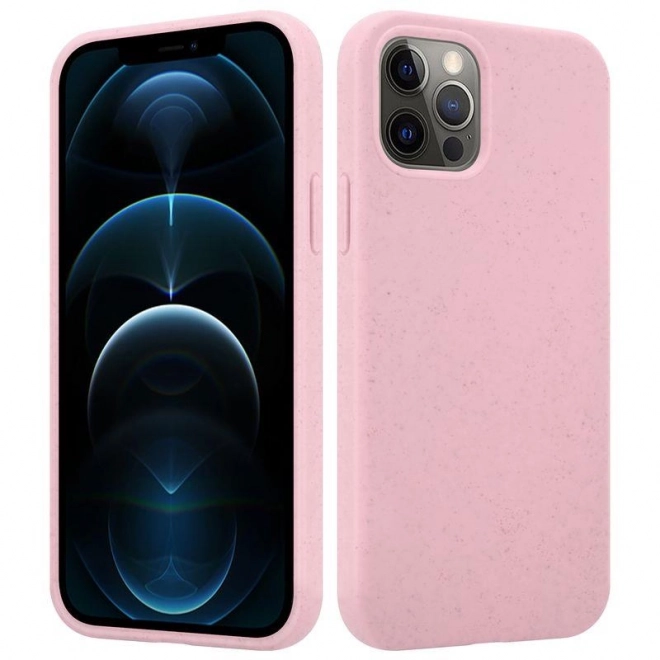 Coque écologique MX rose pour iPhone 13