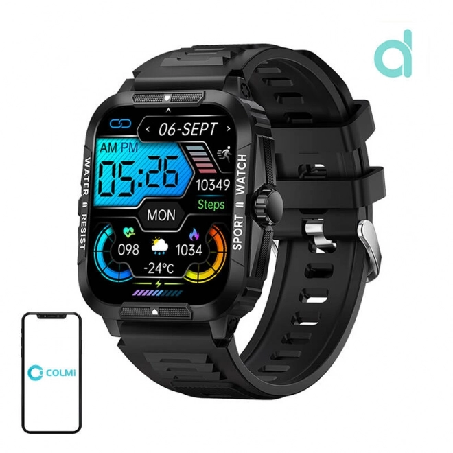 Montre intelligente Colmi P76 (noire)