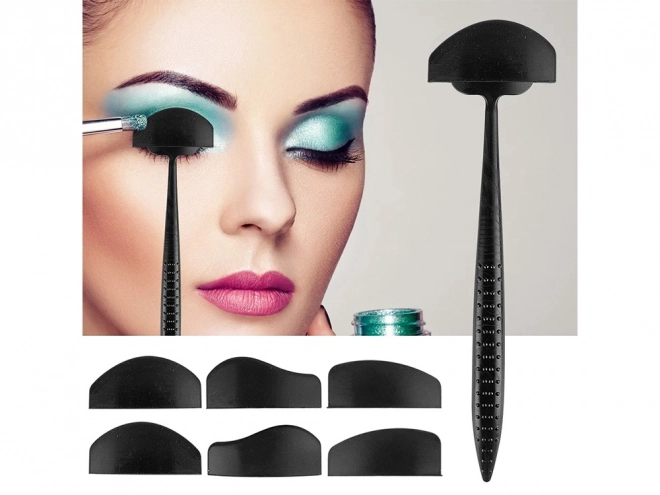 Ensemble de pochoirs en silicone pour eyeliner