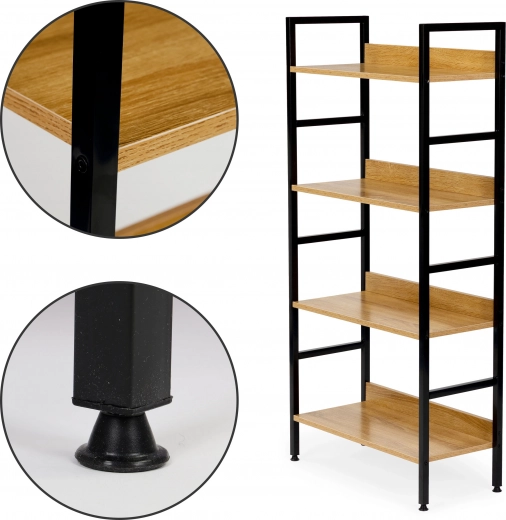 Cadre métallique robuste et pieds réglables