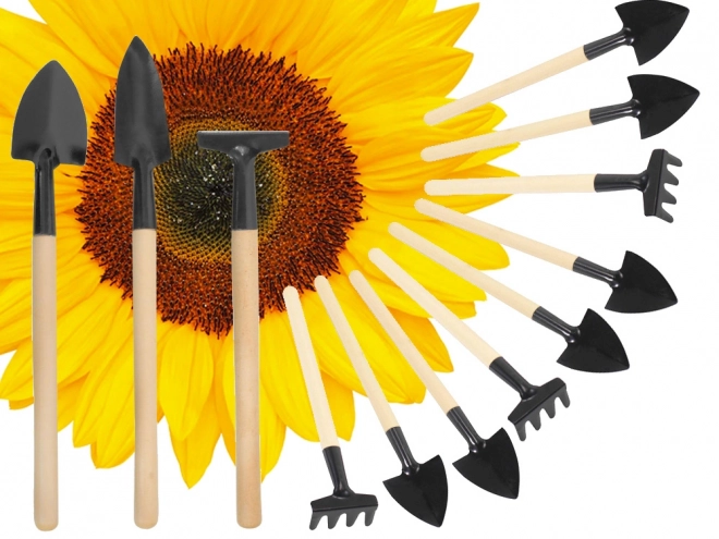 Ensemble d'outils de jardinage pour le rempotage des pots de fleurs