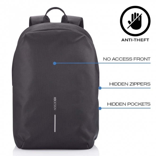 Sac à dos antivol Bobby Soft noir