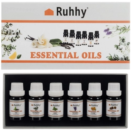 Ensemble de 6 huiles essentielles de 10 ml