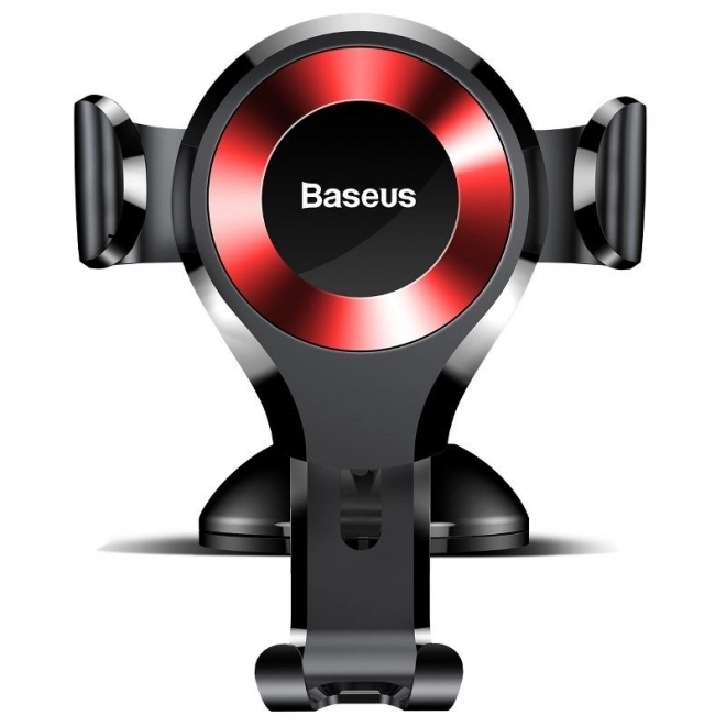 Support de téléphone pour voiture Baseus Osculum rouge