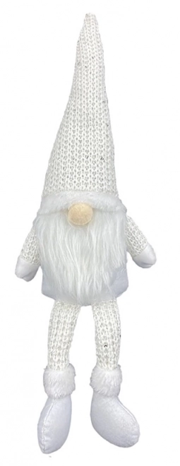 Lutin de Noël avec barbe blanche 47cm