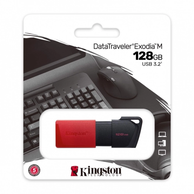 Disque flash USB Kingston DataTraveler Exodia M 128 Go USB 3.2 Gen1
