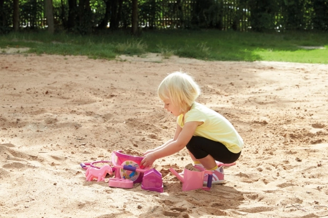 Lena set de sable ferme avec poney