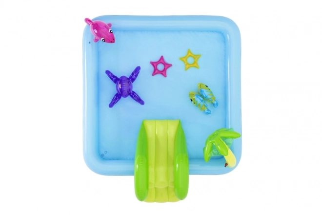 Parc aquatique gonflable pour enfants avec animaux marins Bestway