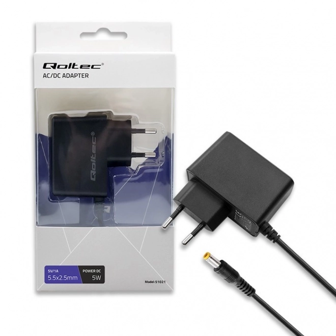 Adaptateur de prise Qoltec 5W