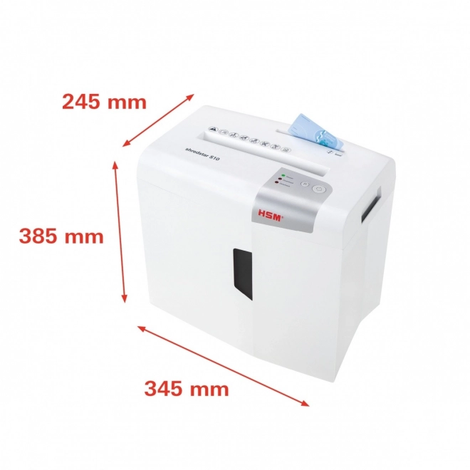 Destructeur de documents HSM shredstar S10