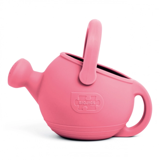 Bigjigs Toys Arrosoir en Silicone Rose Corail