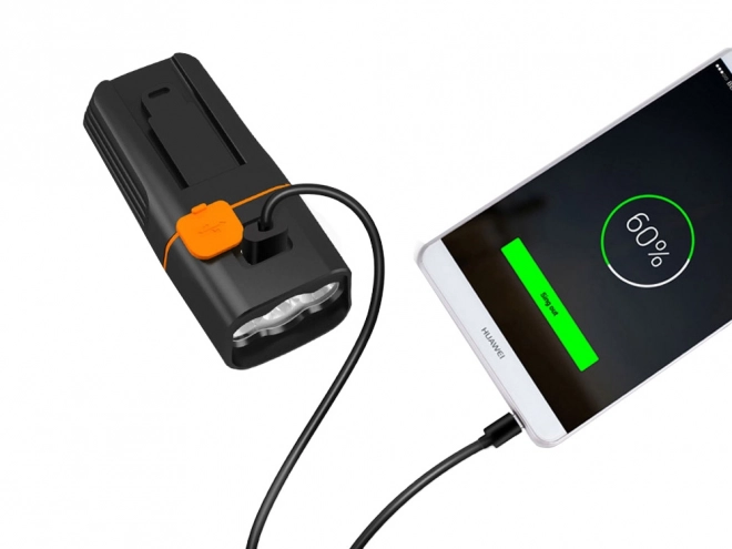 Ensemble de lumières LED avant et arrière pour vélo avec chargement USB