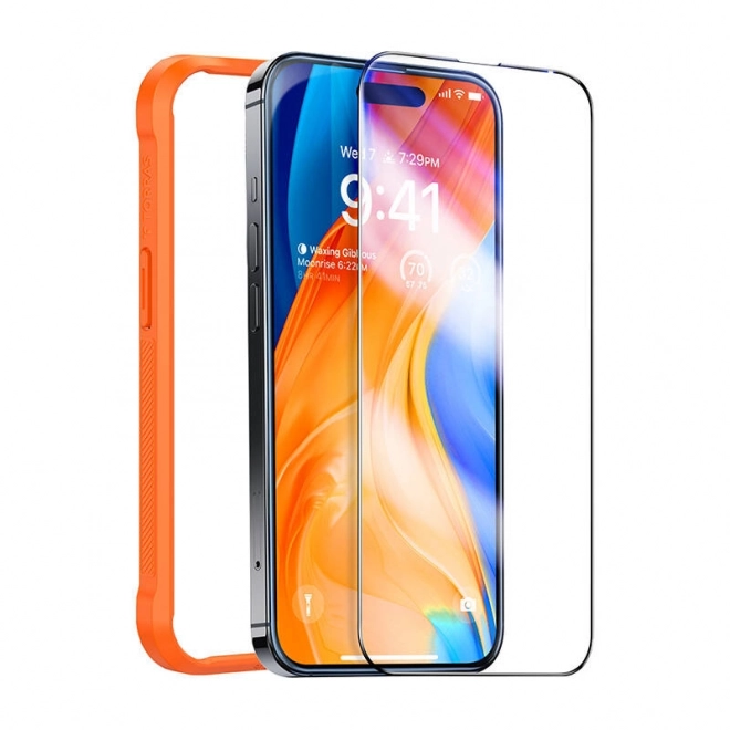 Verre trempé pour iPhone 15 Pro Max Torras Insta-III Master