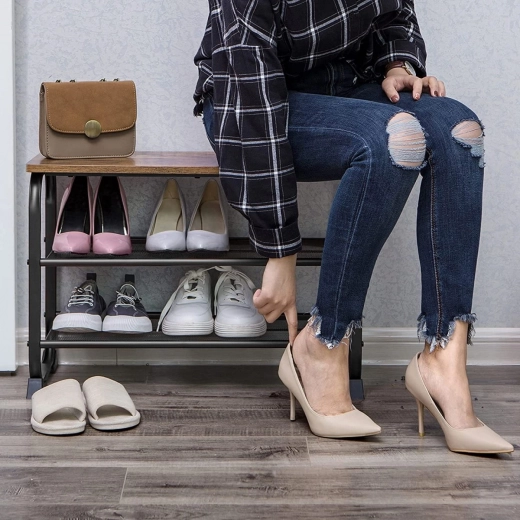 Chaussage confortable grâce au siège