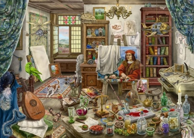 Puzzle Ravensburger Exit : Atelier de l'artiste 759 pièces