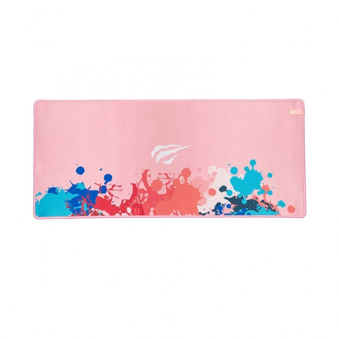 Tapis de souris de jeu Rose avec motifs colorés