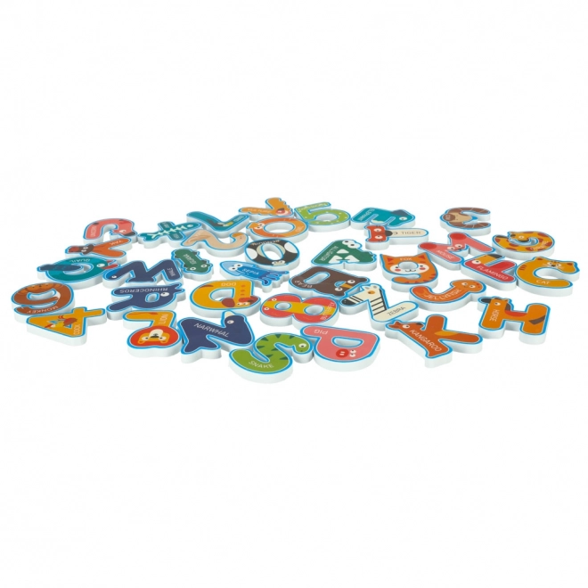 Lettres et chiffres en mousse pour le bain