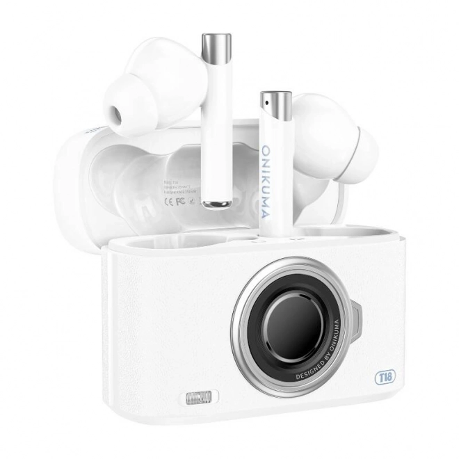 Écouteurs sans fil ONIKUMA T18 blanc