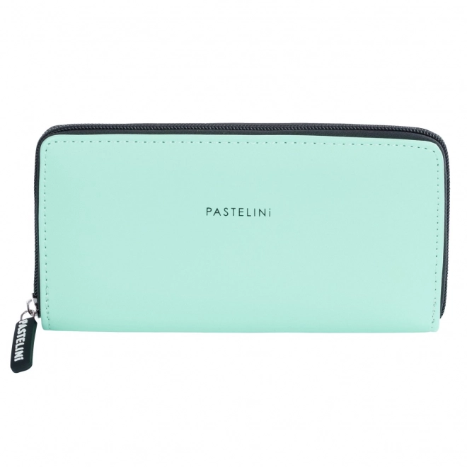 Portefeuille féminin Mony L Pastelini vert