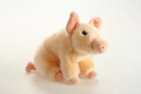 Cochon en peluche