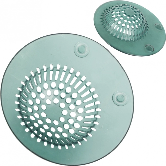 Passoire en silicone avec ventouses pour bondes d’évier