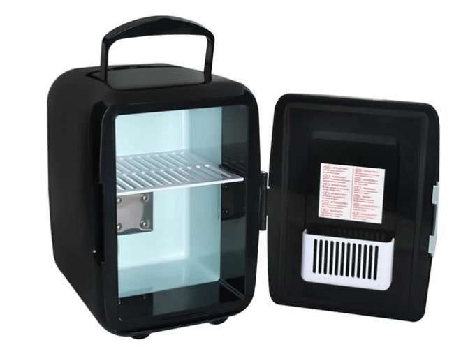 Ruhhy Réfrigérateur mini portable noir 4L 12V/220V
