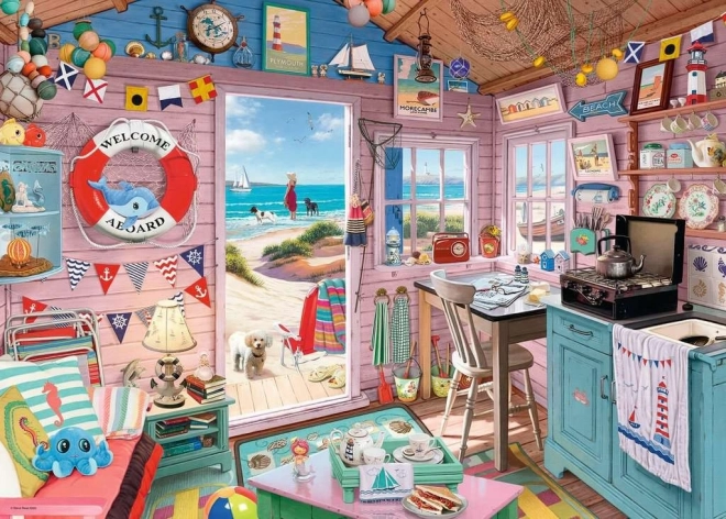 Puzzle Ravensburger Mon chalet de plage My Haven No7 1000 pièces