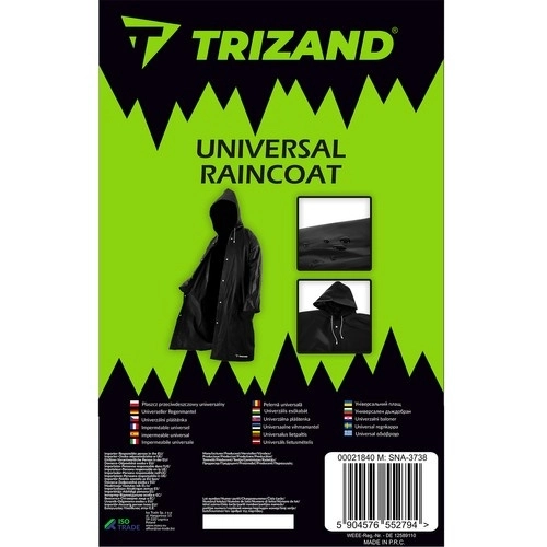 Trizand 21840 Imperméable UNI noir
