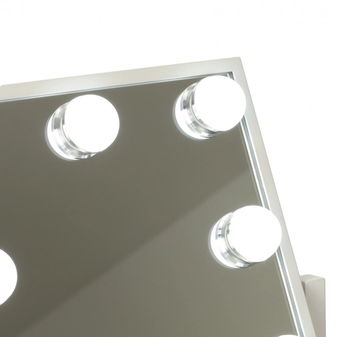 Miroir cosmétique LED avec éclairage Hollywood
