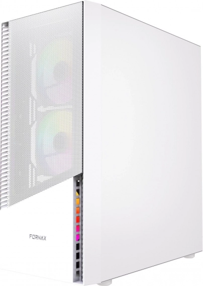 Boîtier PC Mid Tower Fornax 4300 ATX blanc