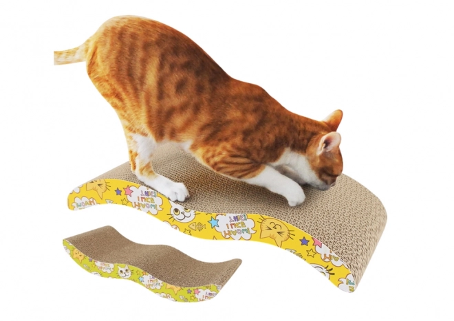 Griffoir écologique en carton et lit pour chats