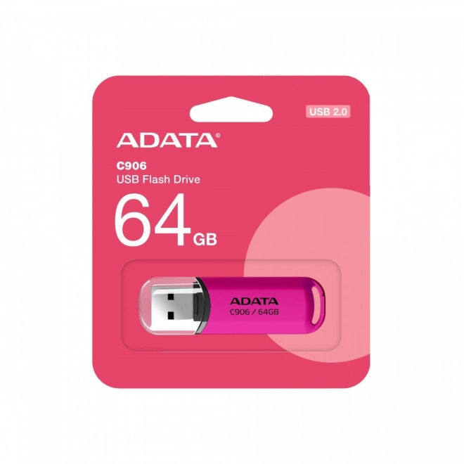 Clé USB C906 64GB USB2.0 rose