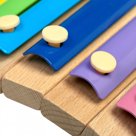 Plaisir musical avec 8 tons colorés