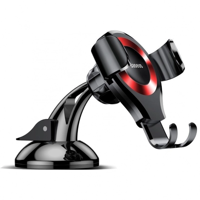 Support de téléphone pour voiture Baseus Osculum rouge