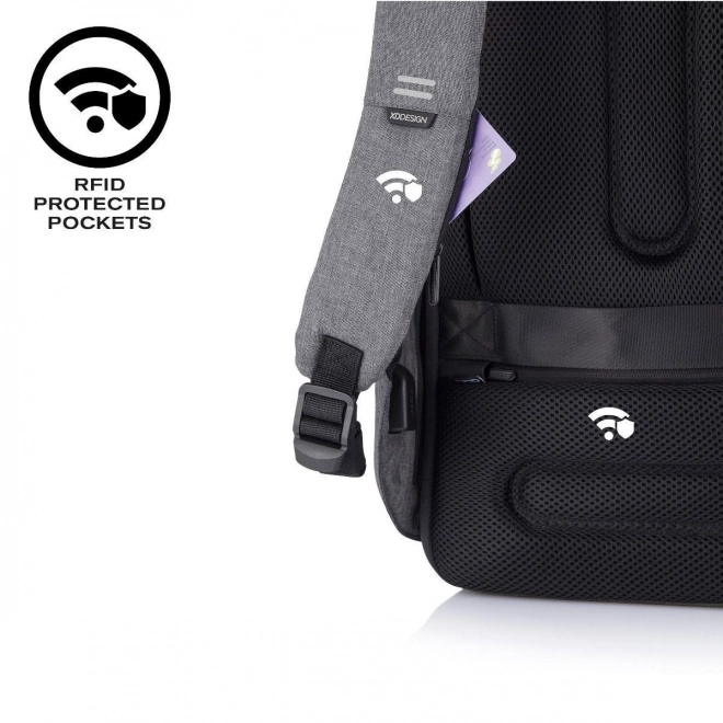 Sac à dos anti-vol Bobby Hero XL gris