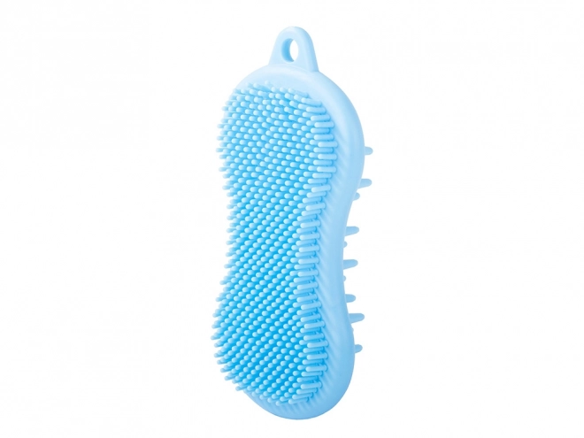 Brosse de massage en silicone pour le corps et la tête