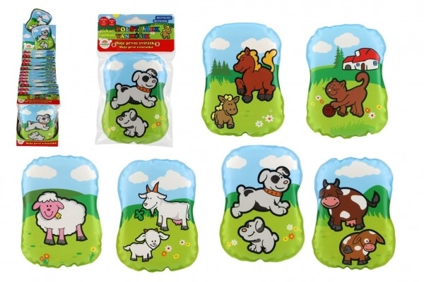 Coussin Mon premier animal qui couine 12x9x2 assortiment de types 0+ MPZ