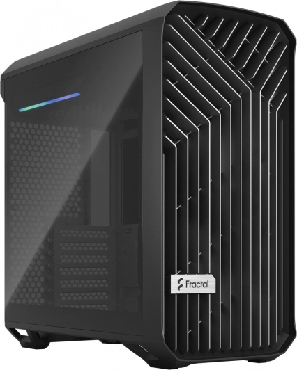 Fractal Design Torrent Compact Black TG Dark Tint – boîtier avec verre trempé