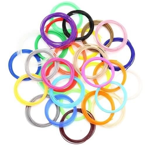 Ensemble de filaments d'impression 3D PLA - 30pcs x 5m
