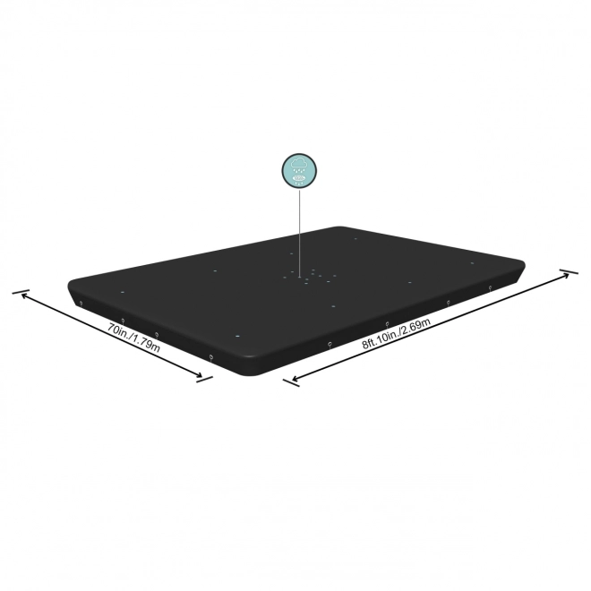 Couverture de piscine Bestway PowerSteel 9,3Ft