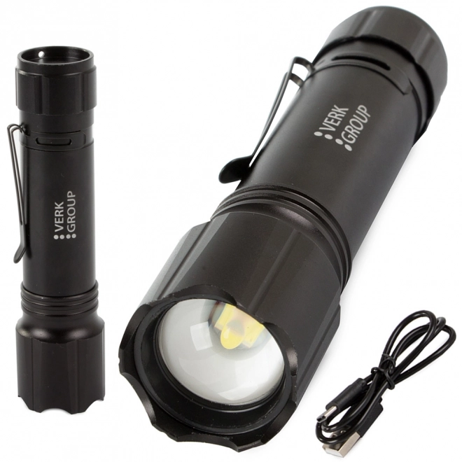 Lampe de poche militaire tactique avec zoom