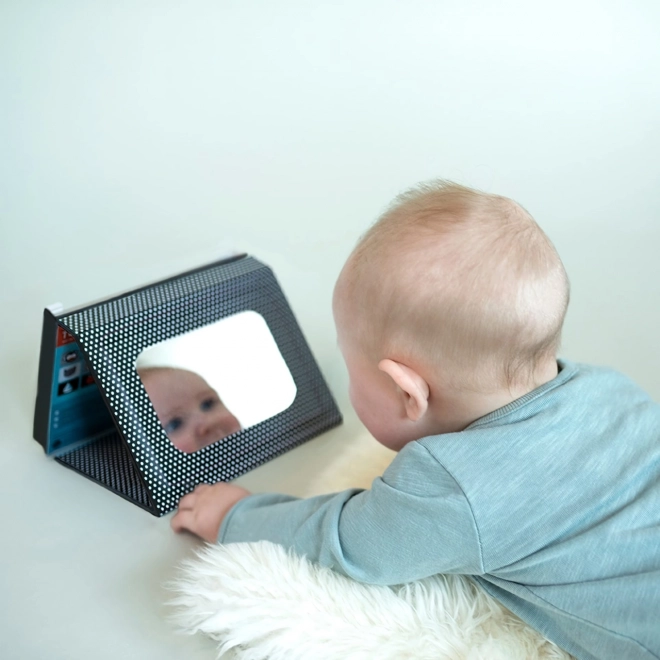 Petit Collage Temps sur le ventre - miroir avec images Peekaboo