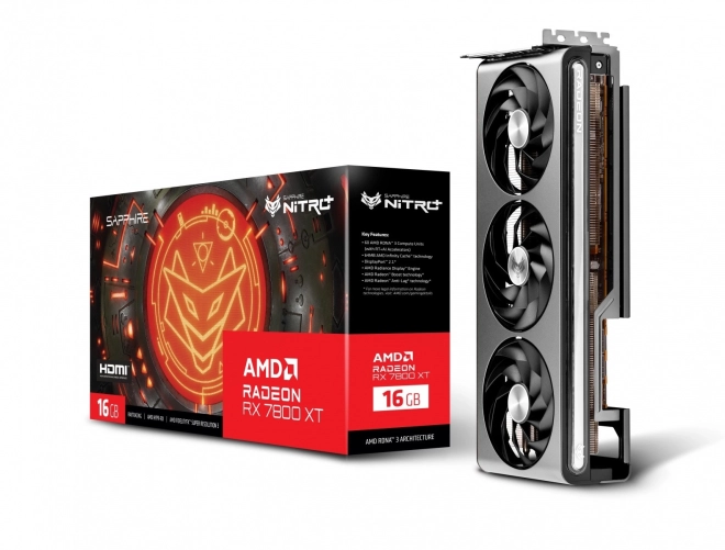 Carte graphique Sapphire Radeon RX 7800 XT Nitro+