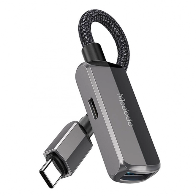 Adaptateur OTG 2 en 1 USB-C vers USB-C et USB-A
